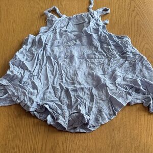 Maurices Sky Blue Textured Top